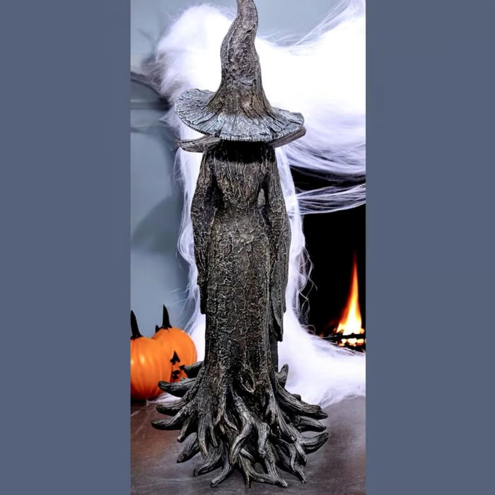 🔥LAST DAY 49% OFF - 🧙♀️💫Hand-Painted Enchanting Witch Statue: The Guardian of Your Home (✨Same as in the video)