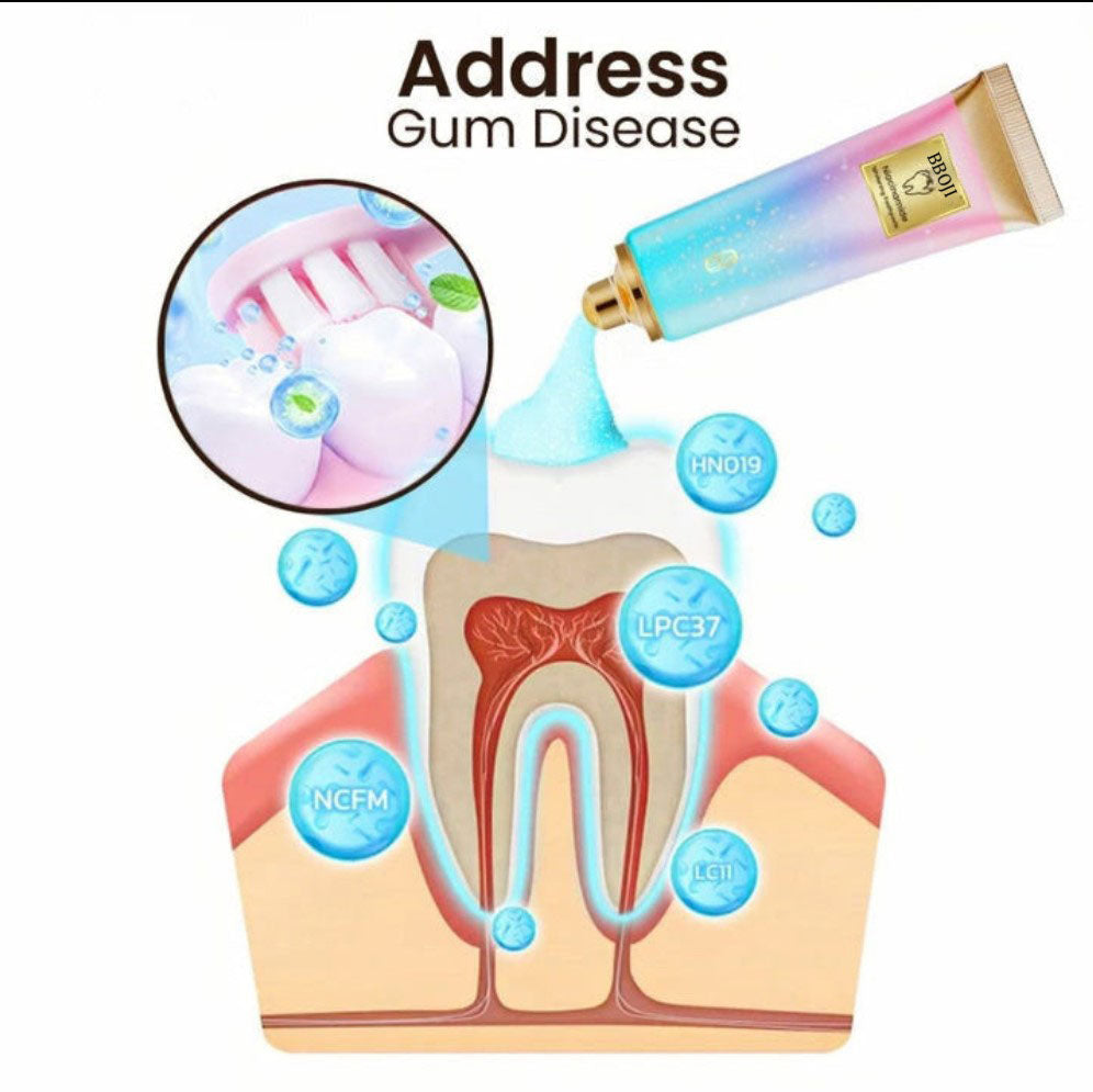 Last day buy one get one freeđڎăđĽTriple WhiteningăBBOJI⢠Nicotinamide Whitening Toothpaste