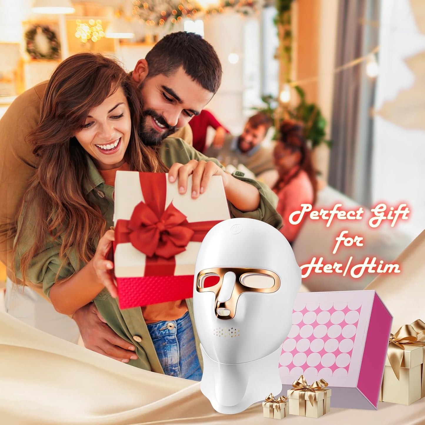 đĽ Early Summer Promotion Final 3 Hours Discount: 80% OFF đ¸Medazy 4D Laser Light Therapy Mask