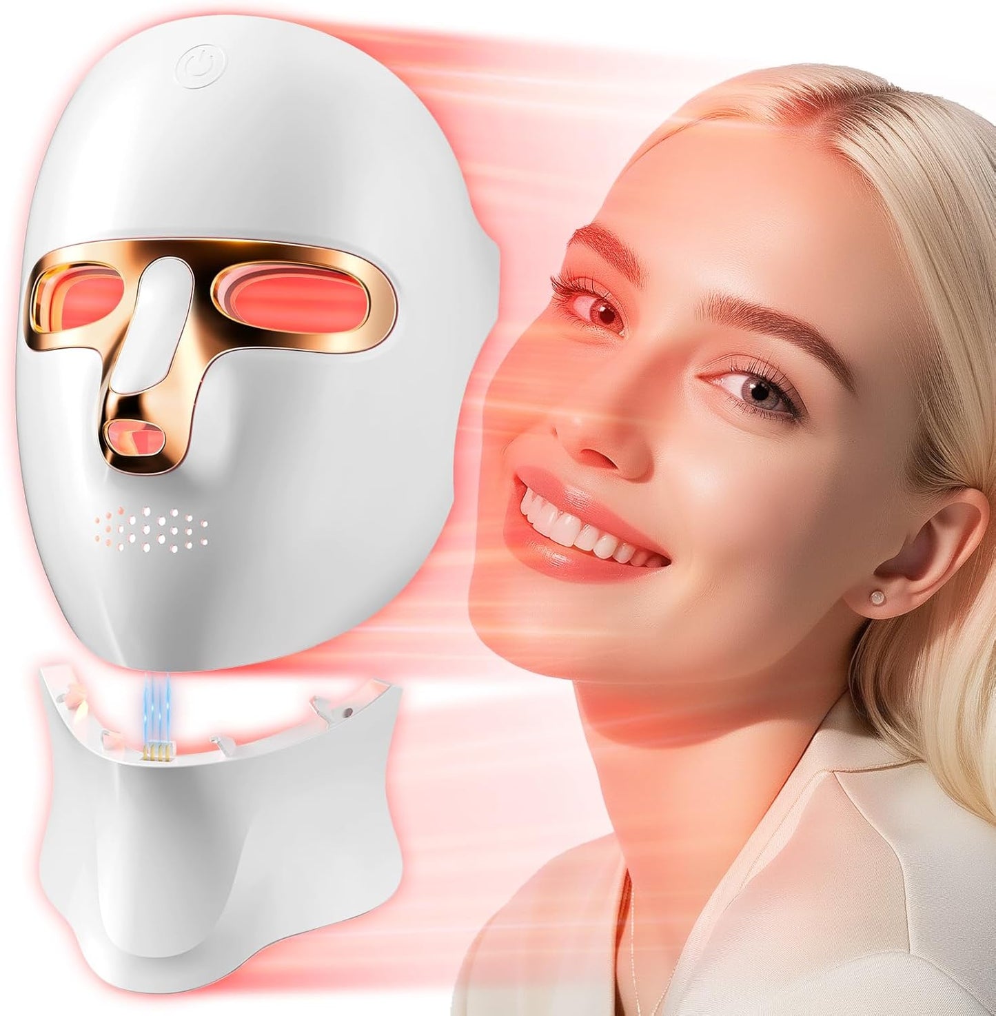 đĽ Early Summer Promotion Final 3 Hours Discount: 80% OFF đ¸Medazy 4D Laser Light Therapy Mask
