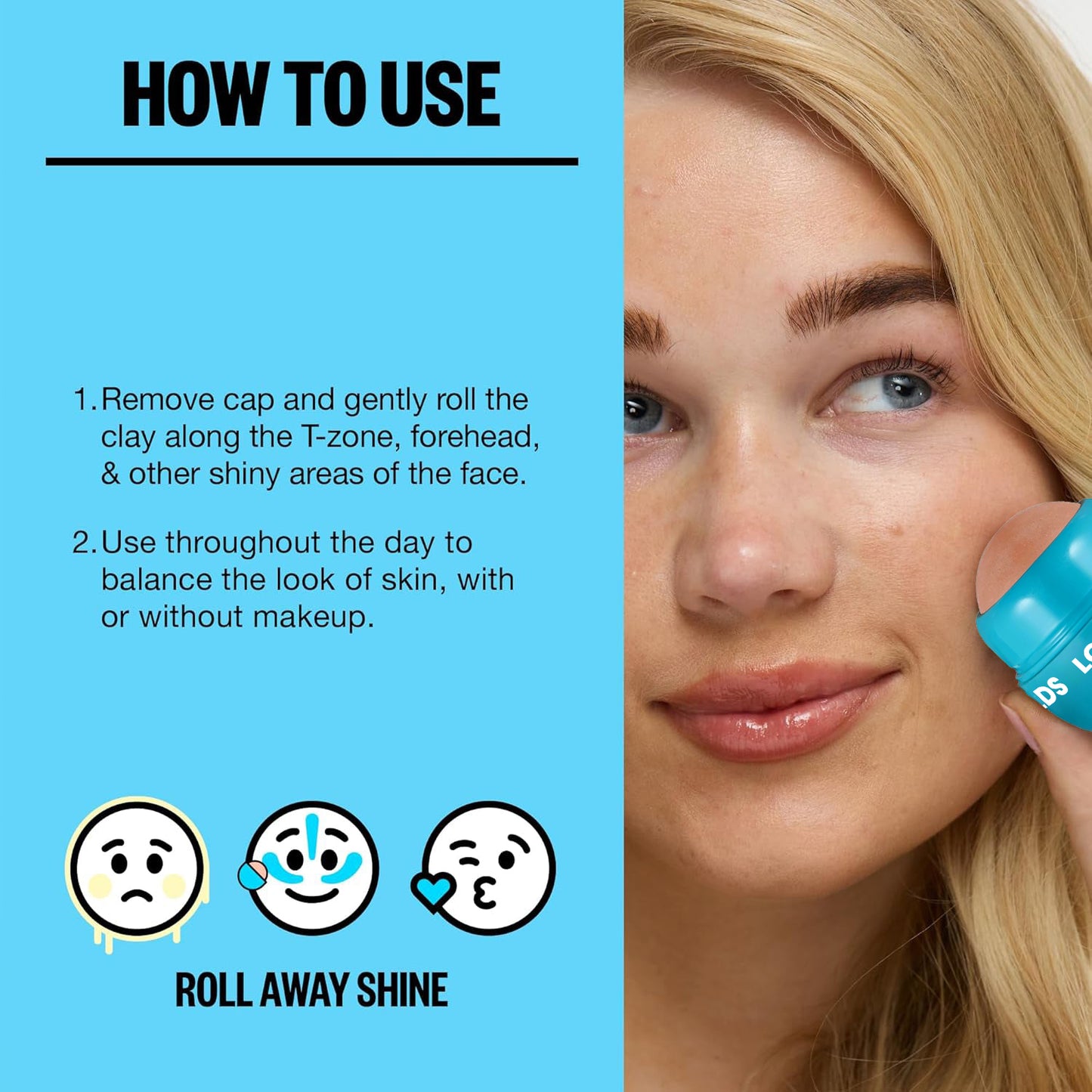 LOVILDS™ Instant Oil Control Roller – Long-Lasting Shine-Free Finish