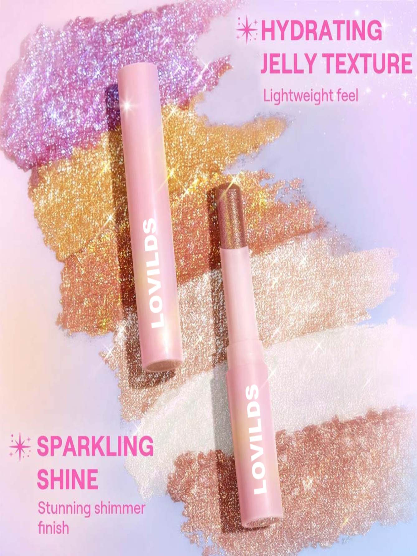3-in-1 Jelly Glaze Stick – Iridescent Shine for All-Day Glow