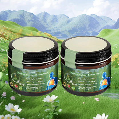 LOVILDS™ Cow’s Lungwort Clear Lung Repair Cream💥💥- Endorsed by the American Thoracic Society to support lung health👑👑.