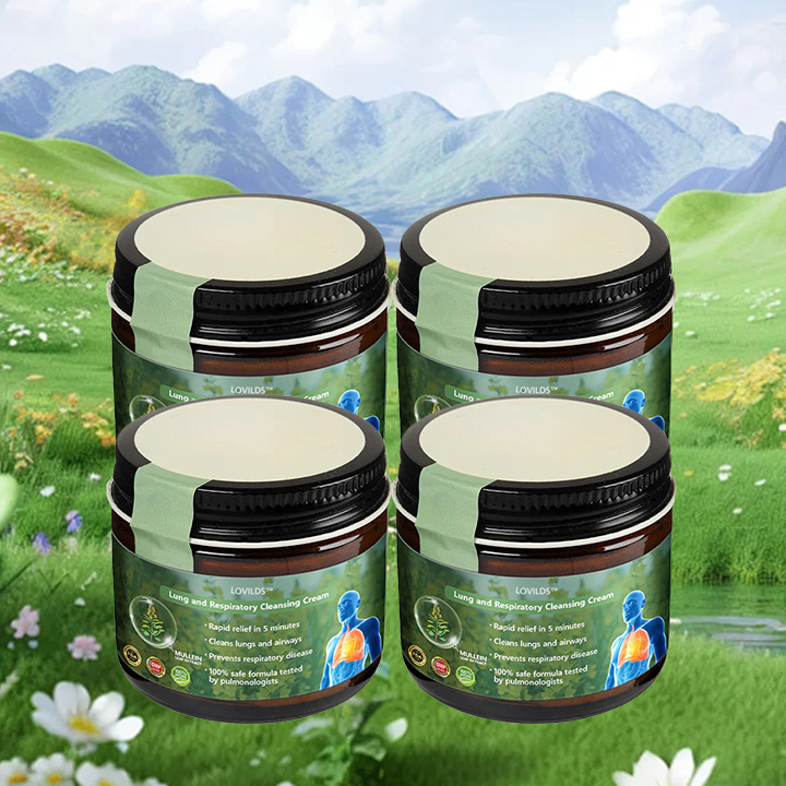 LOVILDS™ Cow’s Lungwort Clear Lung Repair Cream💥💥- Endorsed by the American Thoracic Society to support lung health👑👑.