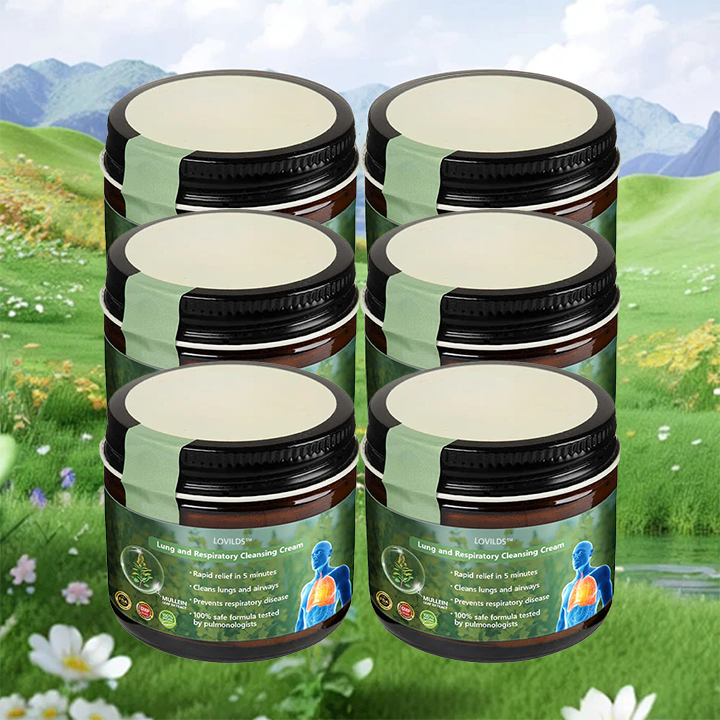 LOVILDS™ Cow’s Lungwort Clear Lung Repair Cream💥💥- Endorsed by the American Thoracic Society to support lung health👑👑.