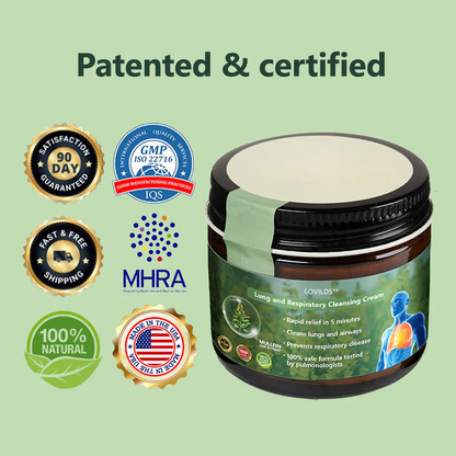 LOVILDS™ Cow’s Lungwort Clear Lung Repair Cream💥💥- Endorsed by the American Thoracic Society to support lung health👑👑.