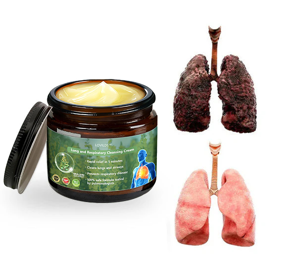 LOVILDS™ Cow’s Lungwort Clear Lung Repair Cream💥💥- Endorsed by the American Thoracic Society to support lung health👑👑.