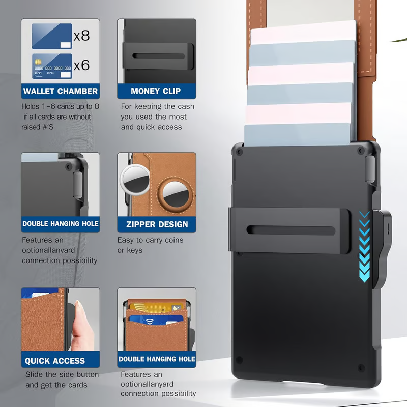 AirTag Wallet for Men – Never Lose Your Wallet Again
