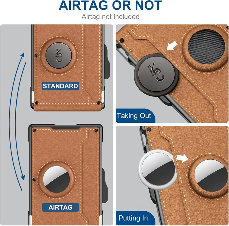 AirTag Wallet for Men – Never Lose Your Wallet Again