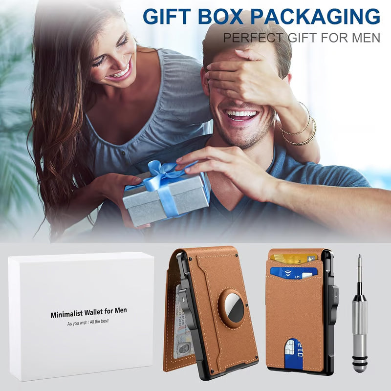 AirTag Wallet for Men – Never Lose Your Wallet Again