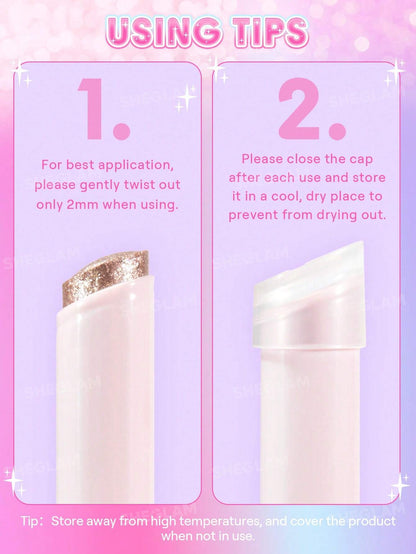 3-in-1 Jelly Glaze Stick – Iridescent Shine for All-Day Glow