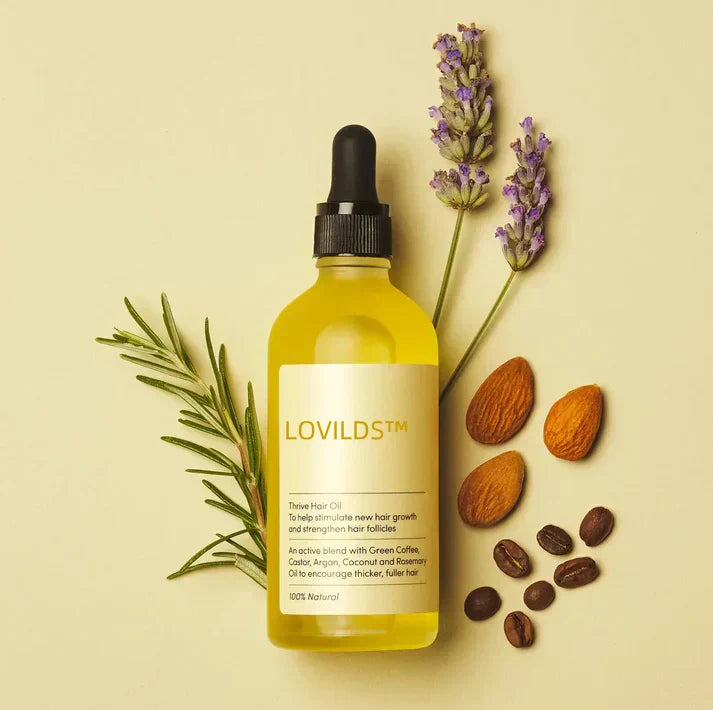 🔥(Último día AHORRE 60 % DE DESCUENTO) LOVILDS™ Esencia para el crecimiento del cabello con romero 100 % natural🌱 