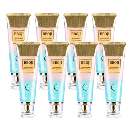 Last day buy one get one free🦷【🔥Triple Whitening】BBOJI™ Nicotinamide Whitening Toothpaste