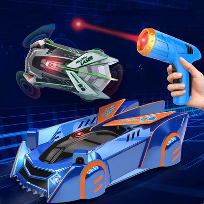 NESLEMY Zero-Gravity Wall-Climbing Laser Racer