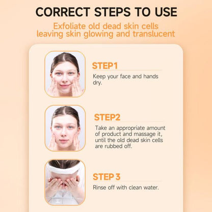 "Best Orange Enzyme Exfoliating Gel – Smooth, Brighten & Renew Dull Skin – Vegan & Cruelty-Free"